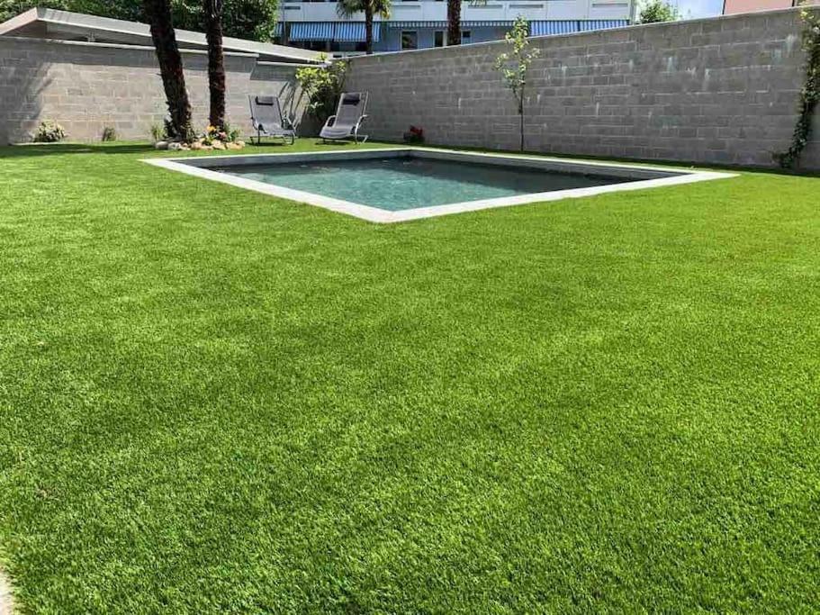 Miranda, Modern Duplex, Garden, Swimming Pool, Parking Apartman Losone Kültér fotó