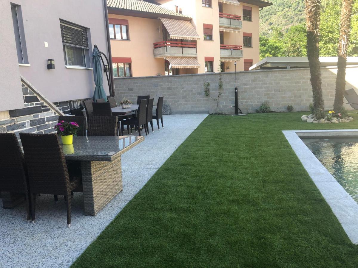Miranda, Modern Duplex, Garden, Swimming Pool, Parking Apartman Losone Kültér fotó