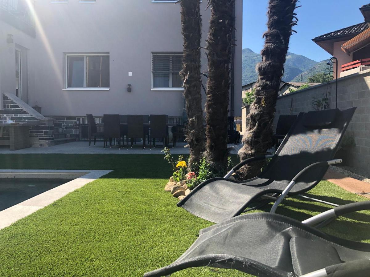 Miranda, Modern Duplex, Garden, Swimming Pool, Parking Apartman Losone Kültér fotó